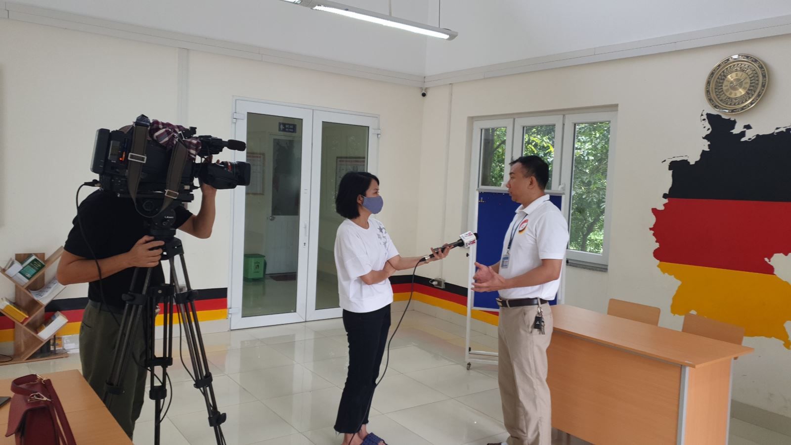 Phỏng vấn ông Trần Tuấn Long - Giám đốc trung tâm ĐTN Xây dựng Việt Đức